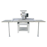 FUJA Flat Single Head Embroidery Machine 12 15 Needles 500*1200mm